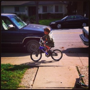No more training wheels!