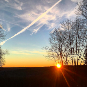 Sunrise in Upstate New York