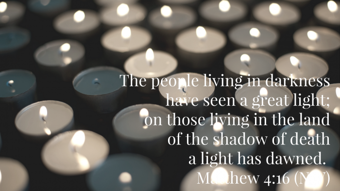 Matthew 4:16, votives