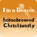 Homebrewed Christianity Deacon Badge
